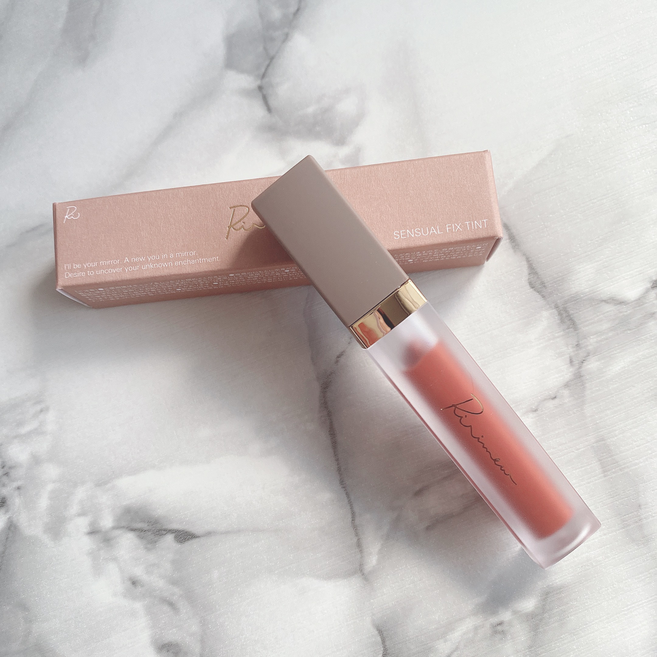 センシュアルフィックスティント/Ririmew/リップティントを使ったクチコミ（2枚目）