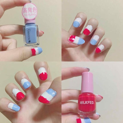 サンリオネイル/DAISO/マニキュアを使ったクチコミ(3枚目)