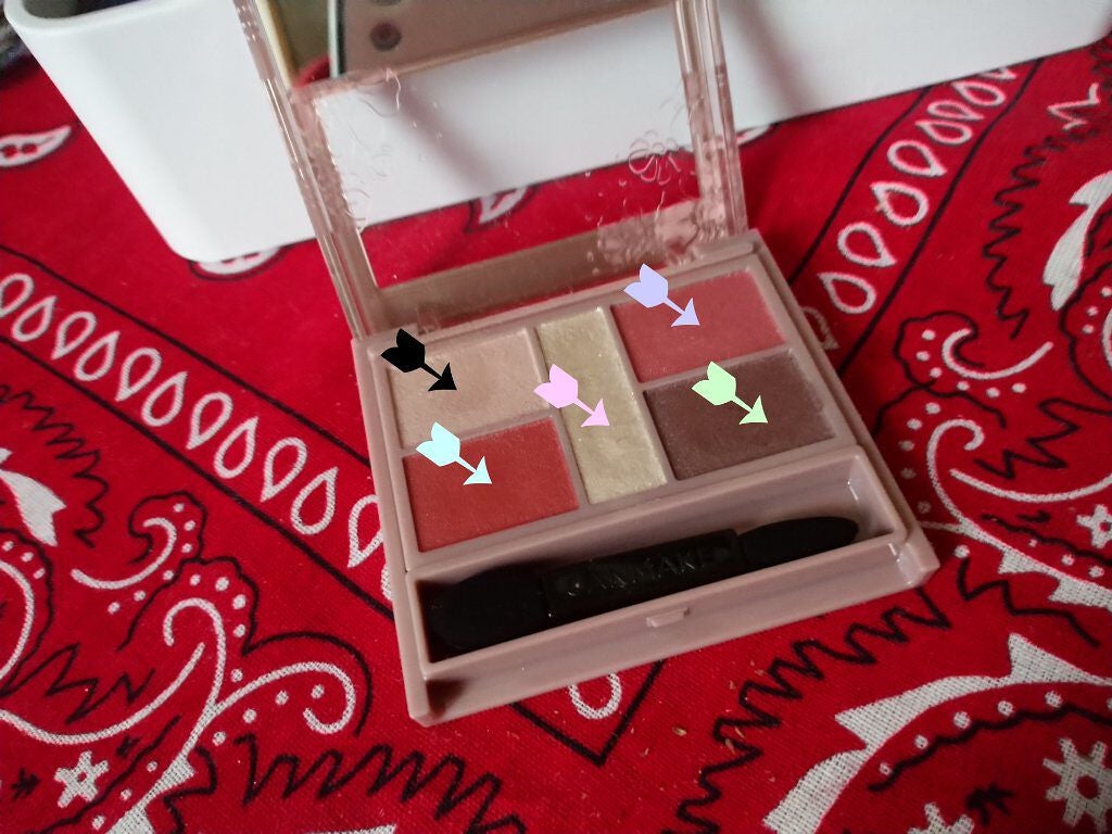 パーフェクトスタイリストアイズ/キャンメイク/アイシャドウパレットを使ったクチコミ(1枚目)