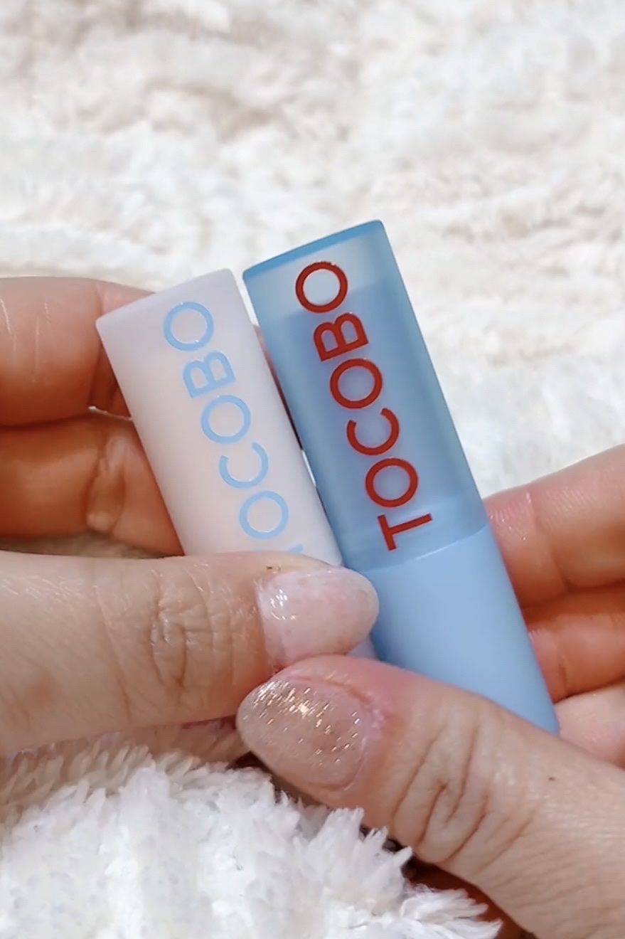 グラスティンティッドリップバーム/TOCOBO/リップバームを使ったクチコミ（2枚目）