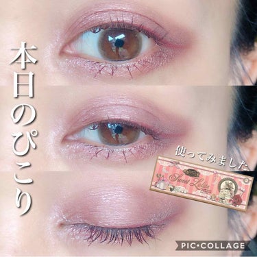 スウィートロリータ グラマラス アイシャドウパレット/Beauty Cottage/アイシャドウパレットを使ったクチコミ（1枚目）