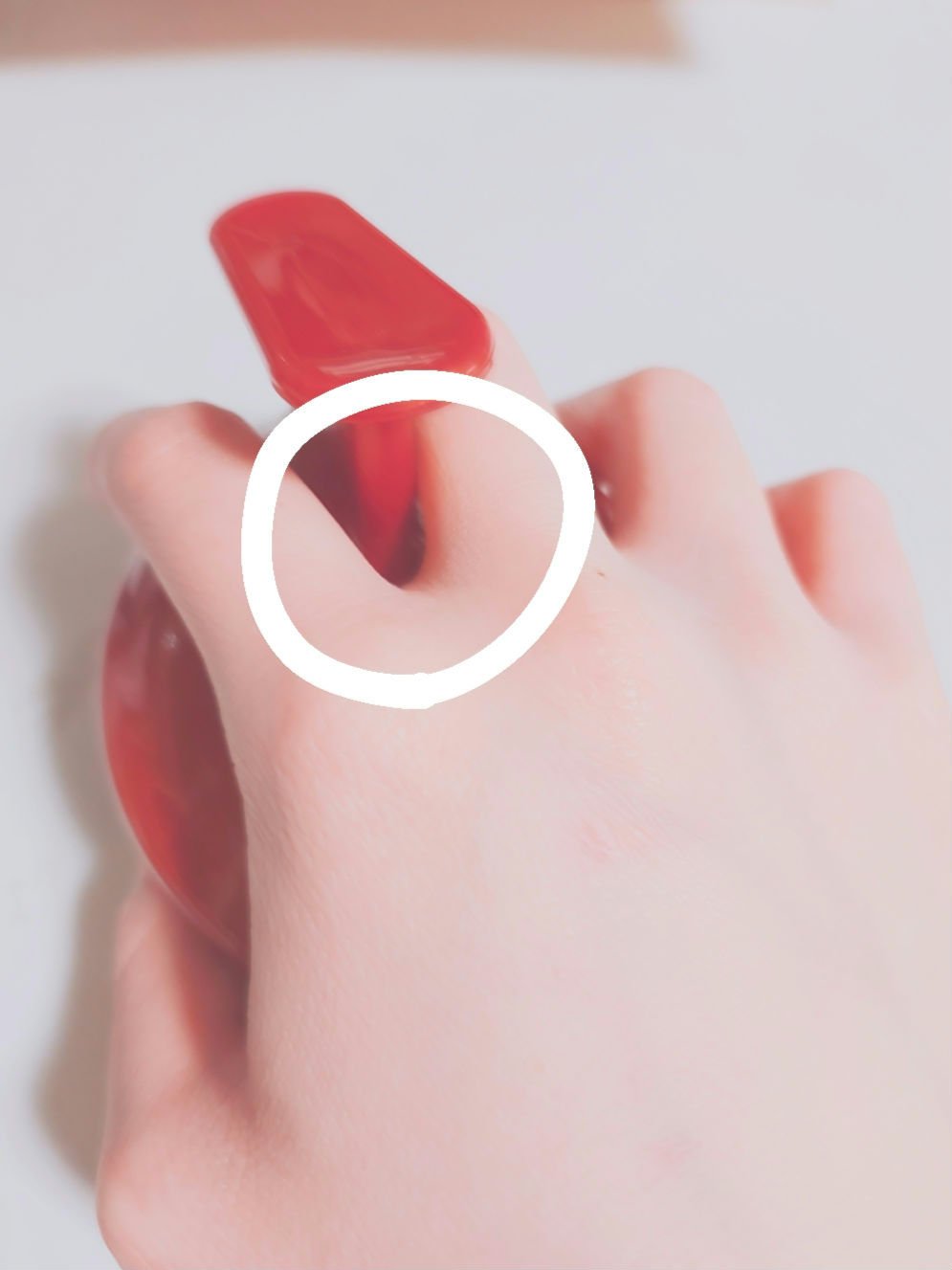 椿 シャンプーブラシ/DAISO/スカルプブラシを使ったクチコミ（2枚目）