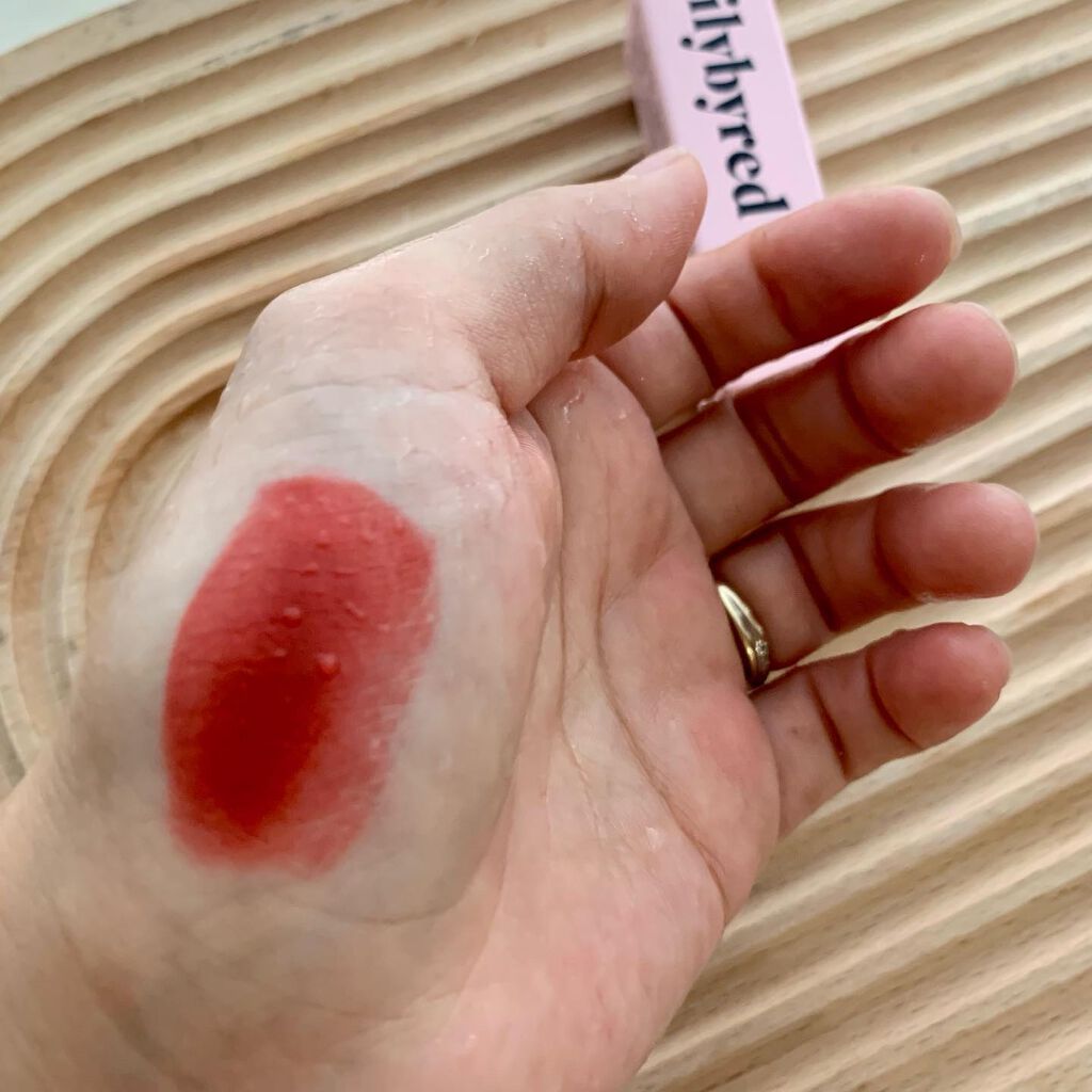 ムードライアー ベルベットティント/lilybyred/リップティントを使ったクチコミ(4枚目)