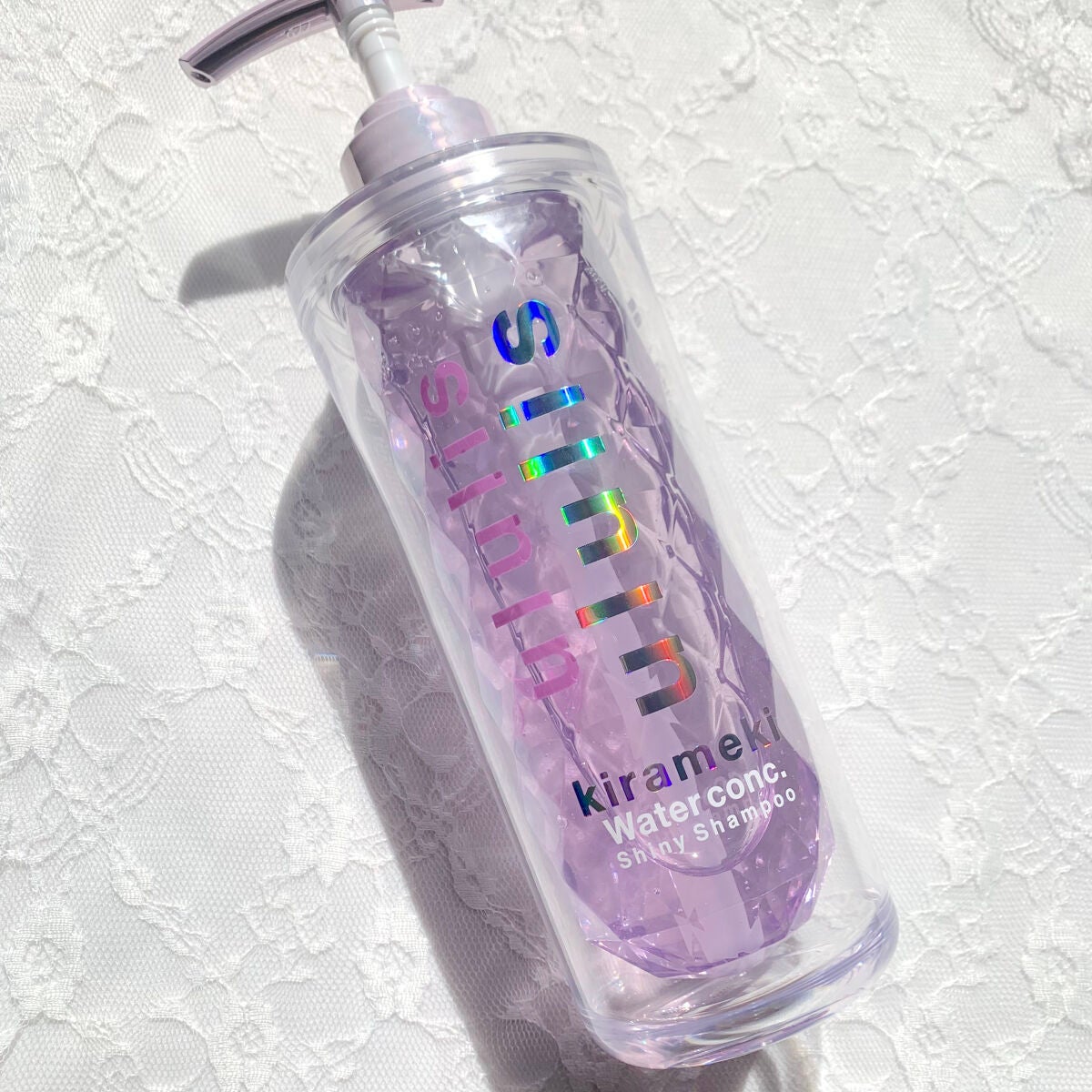 キラメキ ウォーターコンク シャイニー シャンプー/ヘアトリートメント/ululis/市販シャンプーを使ったクチコミ(4枚目)