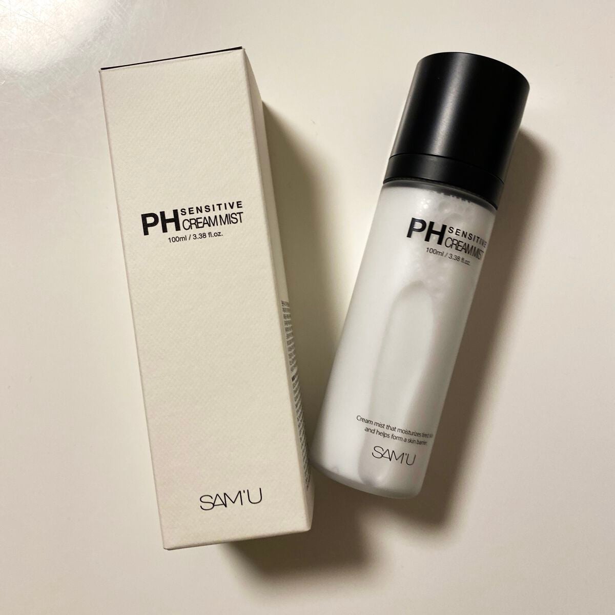 PHセンシティブクリームミスト/SAM'U/ミスト状化粧水を使ったクチコミ(1枚目)