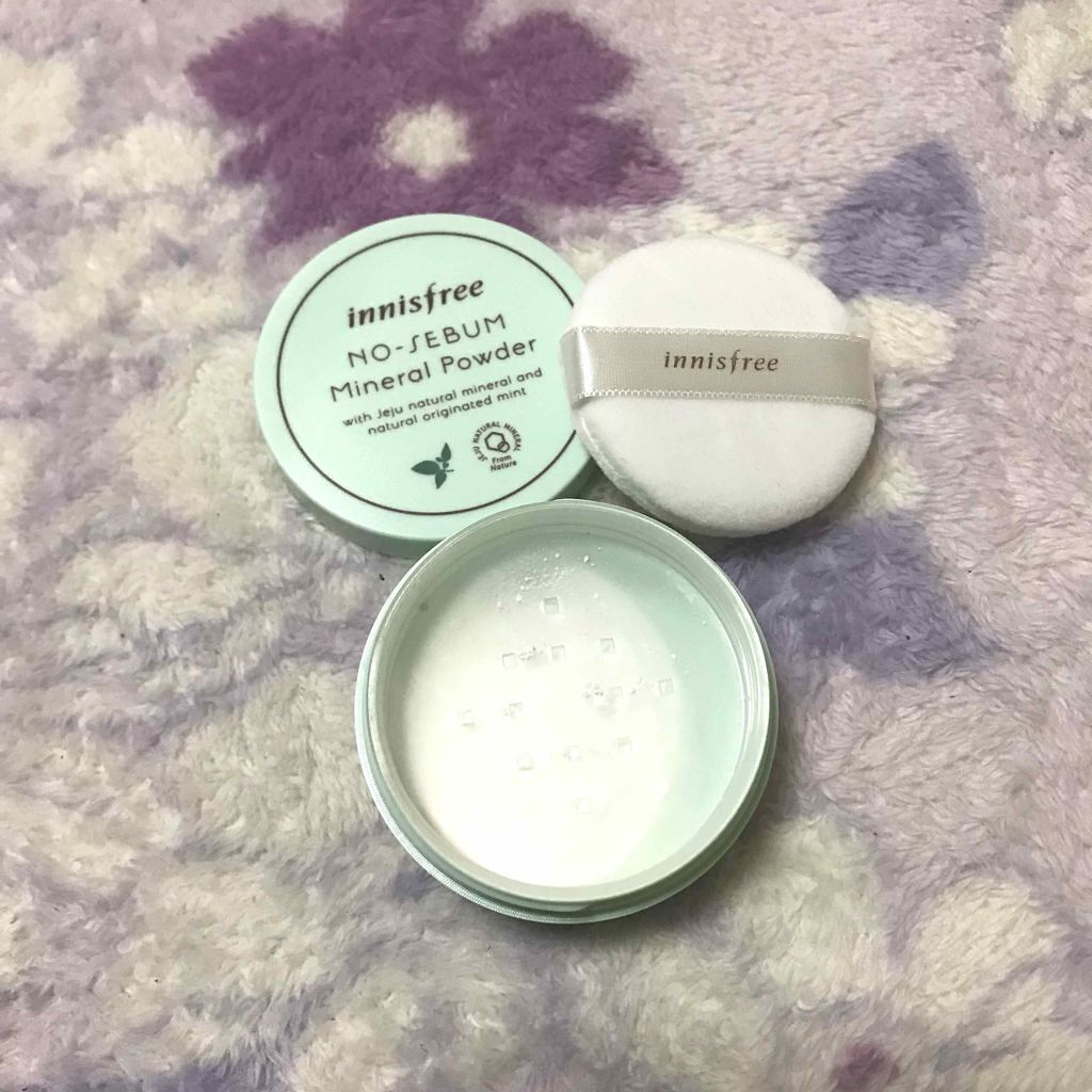 ノーセバム ミネラルパウダー/innisfree/ルースパウダーを使ったクチコミ（2枚目）