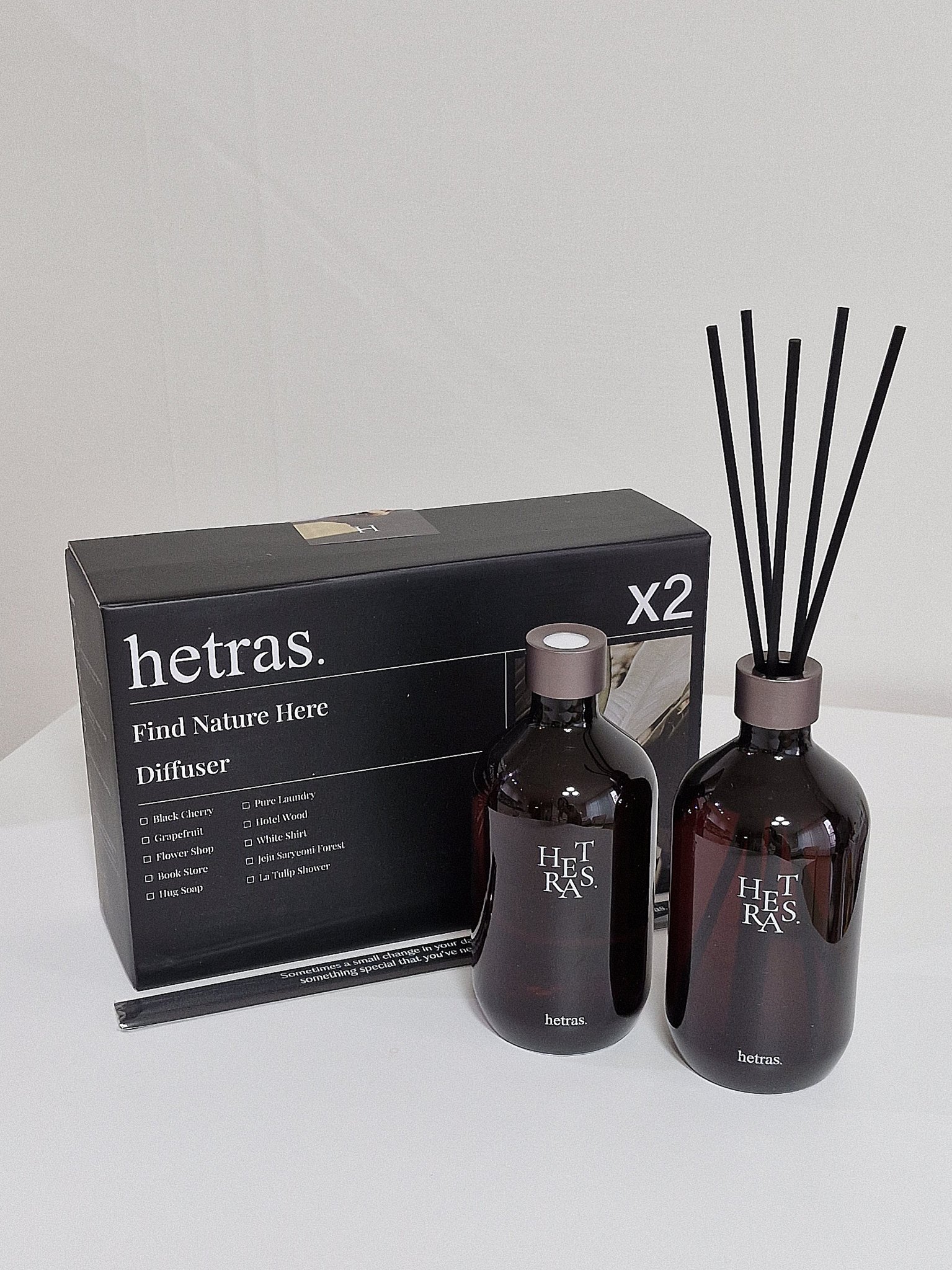 プレミアムディフューザー/hetras/ルームフレグランスを使ったクチコミ（1枚目）