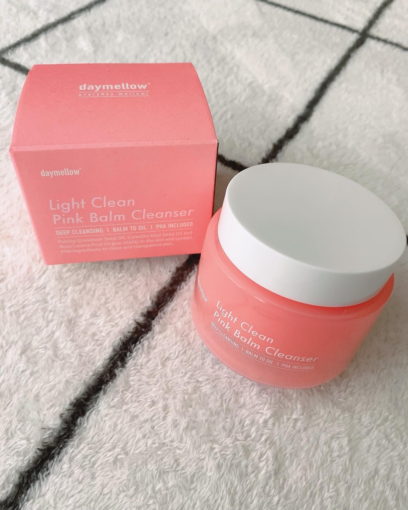 ライトクリーンピンクバームクレンザー/daymellow’/クレンジングクリームを使ったクチコミ(1枚目)