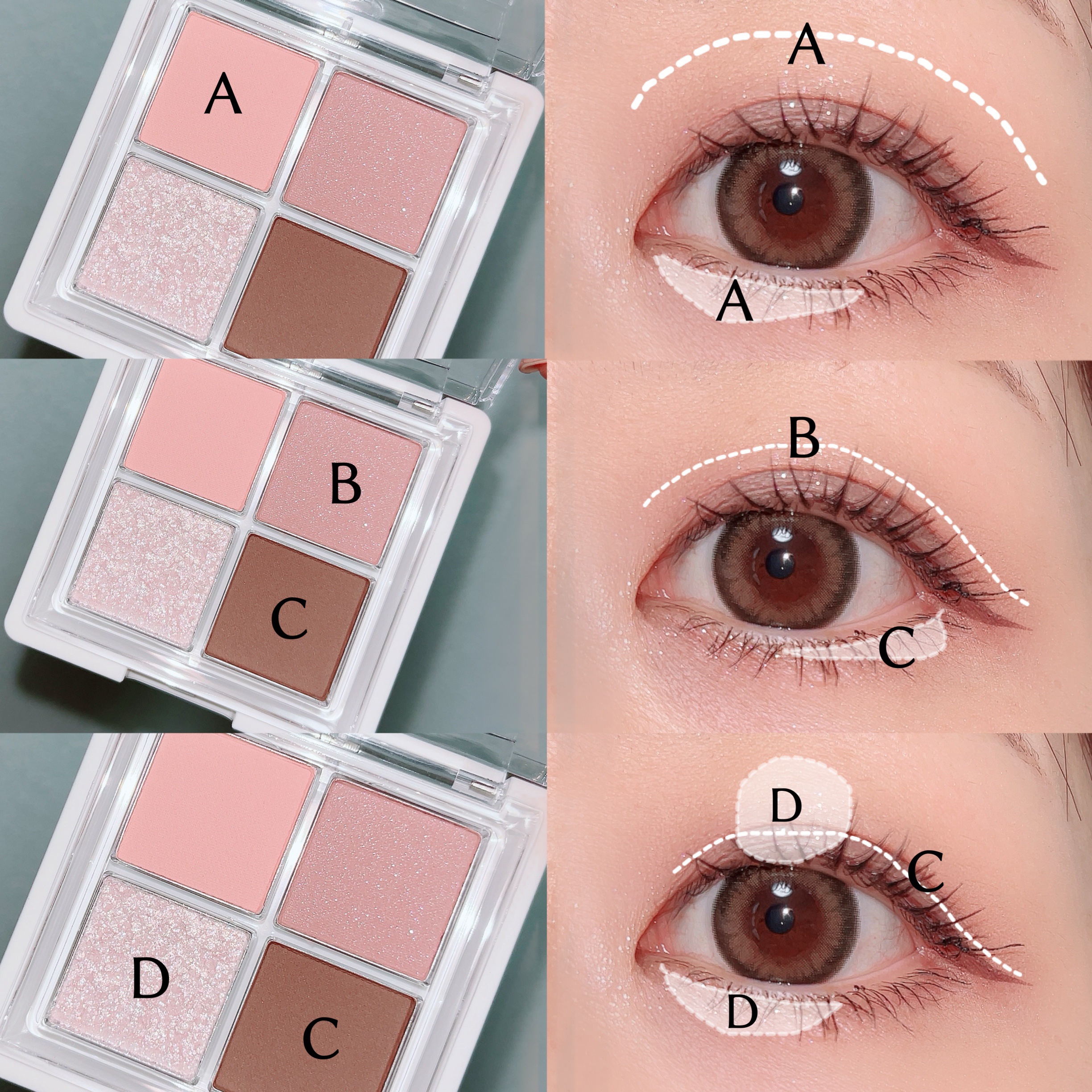 グリッターレイヤリングアイシャドウパレット/TWINKLE POP/アイシャドウパレットを使ったクチコミ（3枚目）