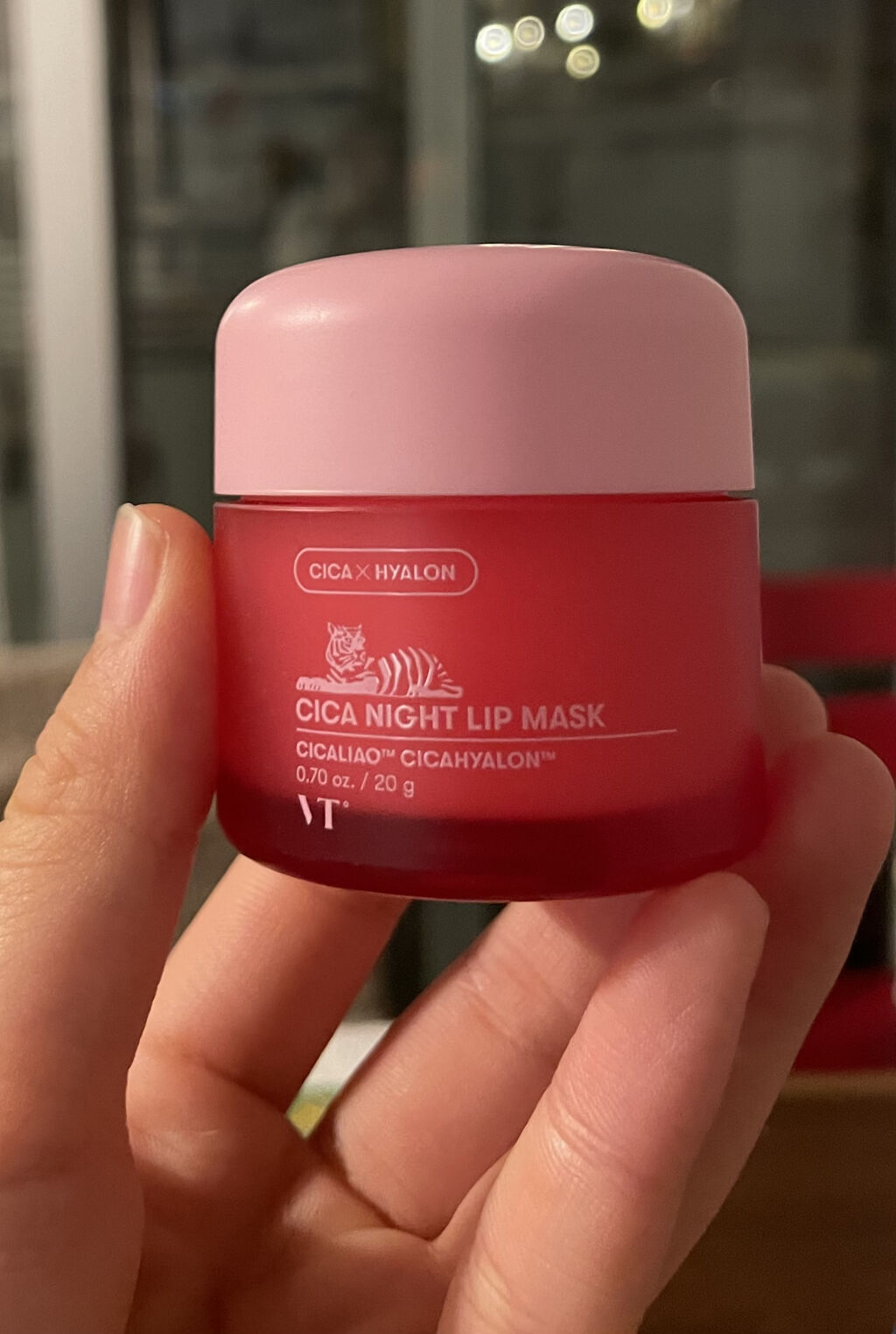 CICA ナイトリップマスク/VT/リップマスクを使ったクチコミ（1枚目）