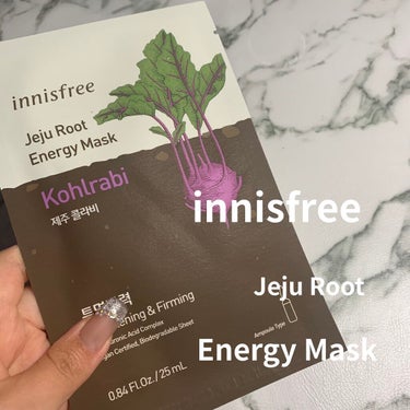 ルートベジタブル マスク KL（コールラビ）/innisfree/シートマスク・パックを使ったクチコミ（1枚目）