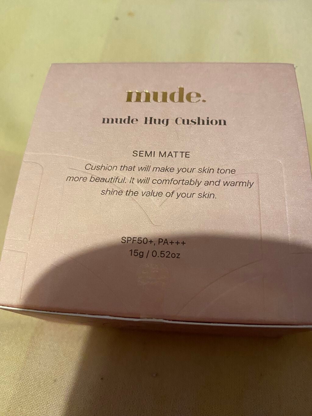 ハグクッション/mude/クッションファンデーションを使ったクチコミ(1枚目)