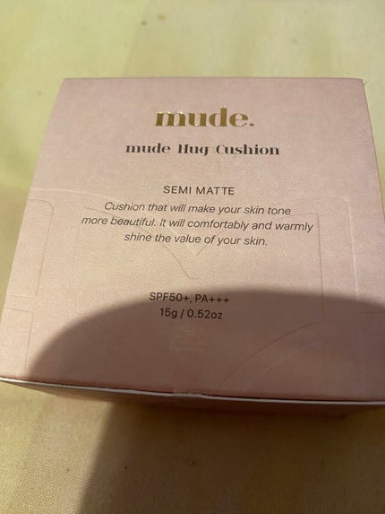 ハグクッション/mude/クッションファンデーションを使ったクチコミ(1枚目)