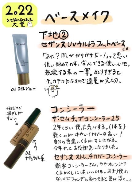 皮脂テカリ防止下地/CEZANNE/化粧下地を使ったクチコミ(3枚目)