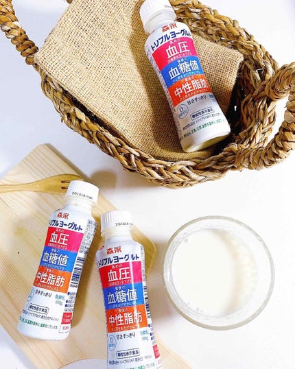 トリプルヨーグルト 砂糖不使用 ドリンクタイプ/森永乳業/飲むヨーグルトを使ったクチコミ(3枚目)