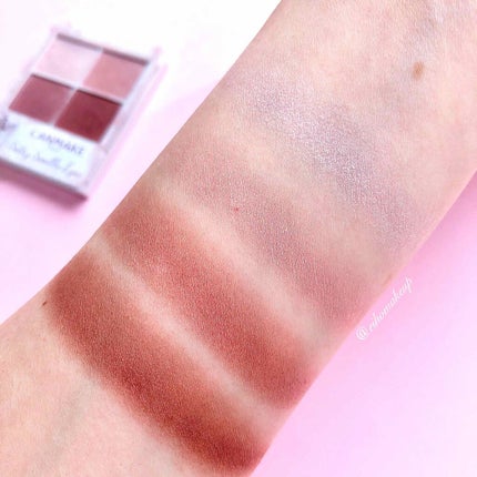 シルキースフレアイズ/キャンメイク/アイシャドウパレットを使ったクチコミ(3枚目)