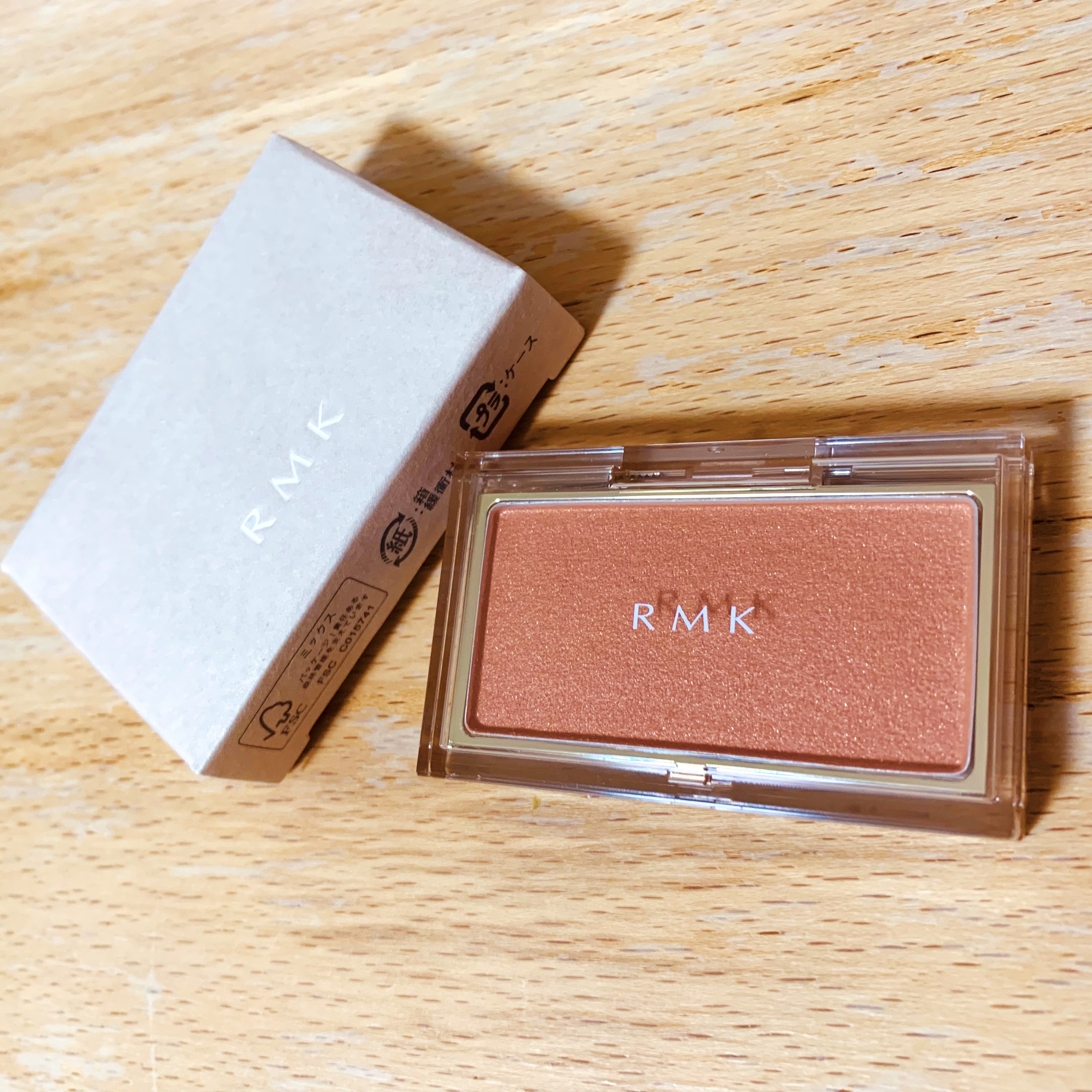 RMK ピュア コンプレクション ブラッシュ 10 サハラ ベージュ/RMK/パウダーチークを使ったクチコミ（1枚目）