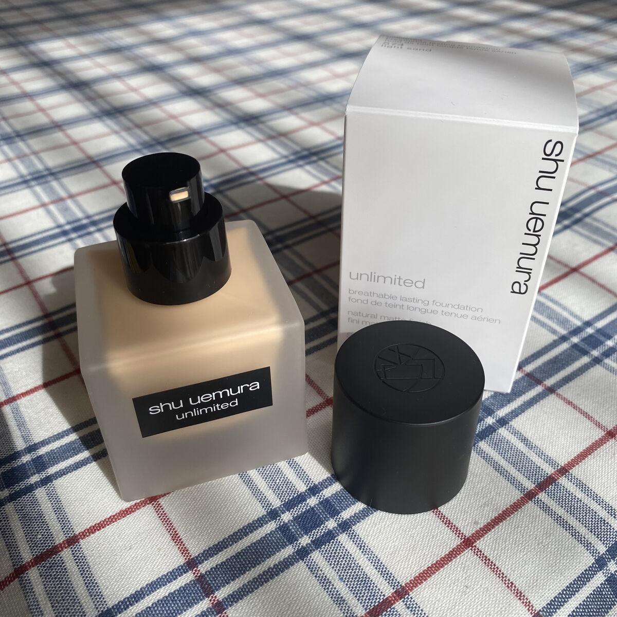 （旧）アンリミテッド ラスティング フルイド/shu uemura/リキッドファンデーションを使ったクチコミ（2枚目）