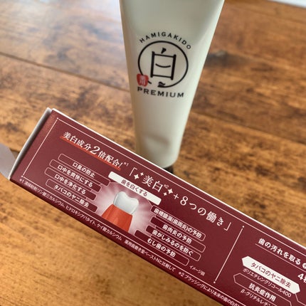 歯磨き堂 薬用ホワイトニングペースト プレミアム/歯磨き堂/歯磨き粉を使ったクチコミ(3枚目)