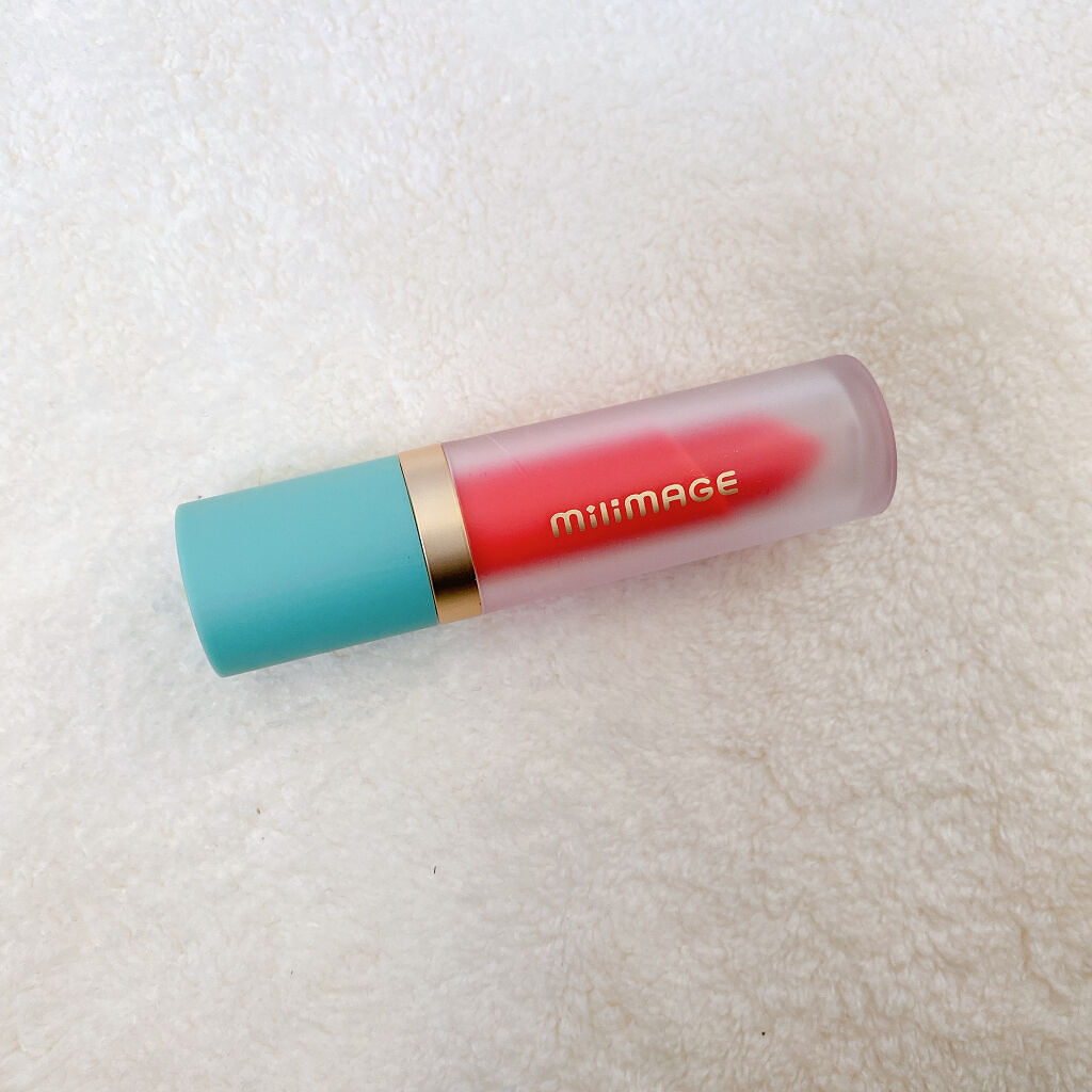 ウォーターライジングティント/MILIMAGE/リップティントを使ったクチコミ（2枚目）