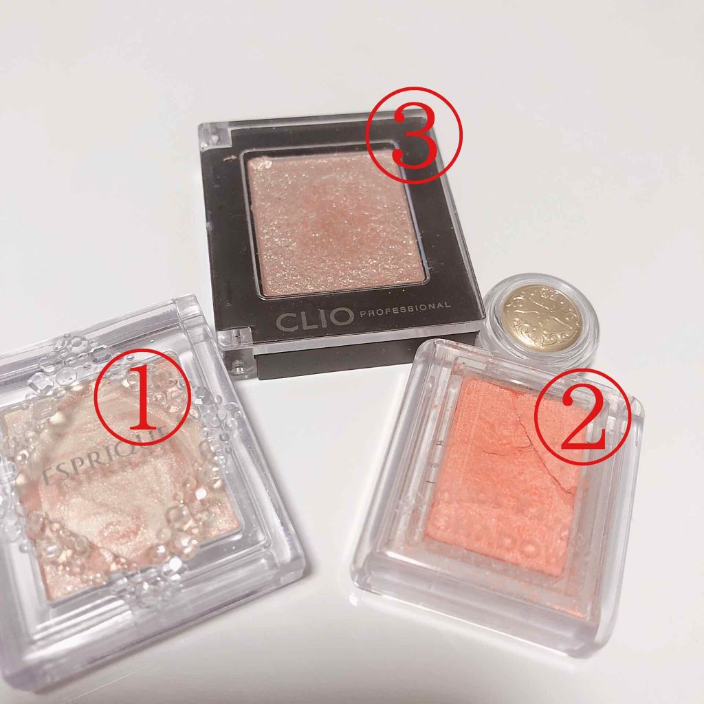 セレクト アイカラー/ESPRIQUE/単色アイシャドウを使ったクチコミ（2枚目）