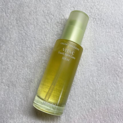 グリーンタンジェリン ビタC ダークスポットケアセラム/goodal/美容液を使ったクチコミ(2枚目)