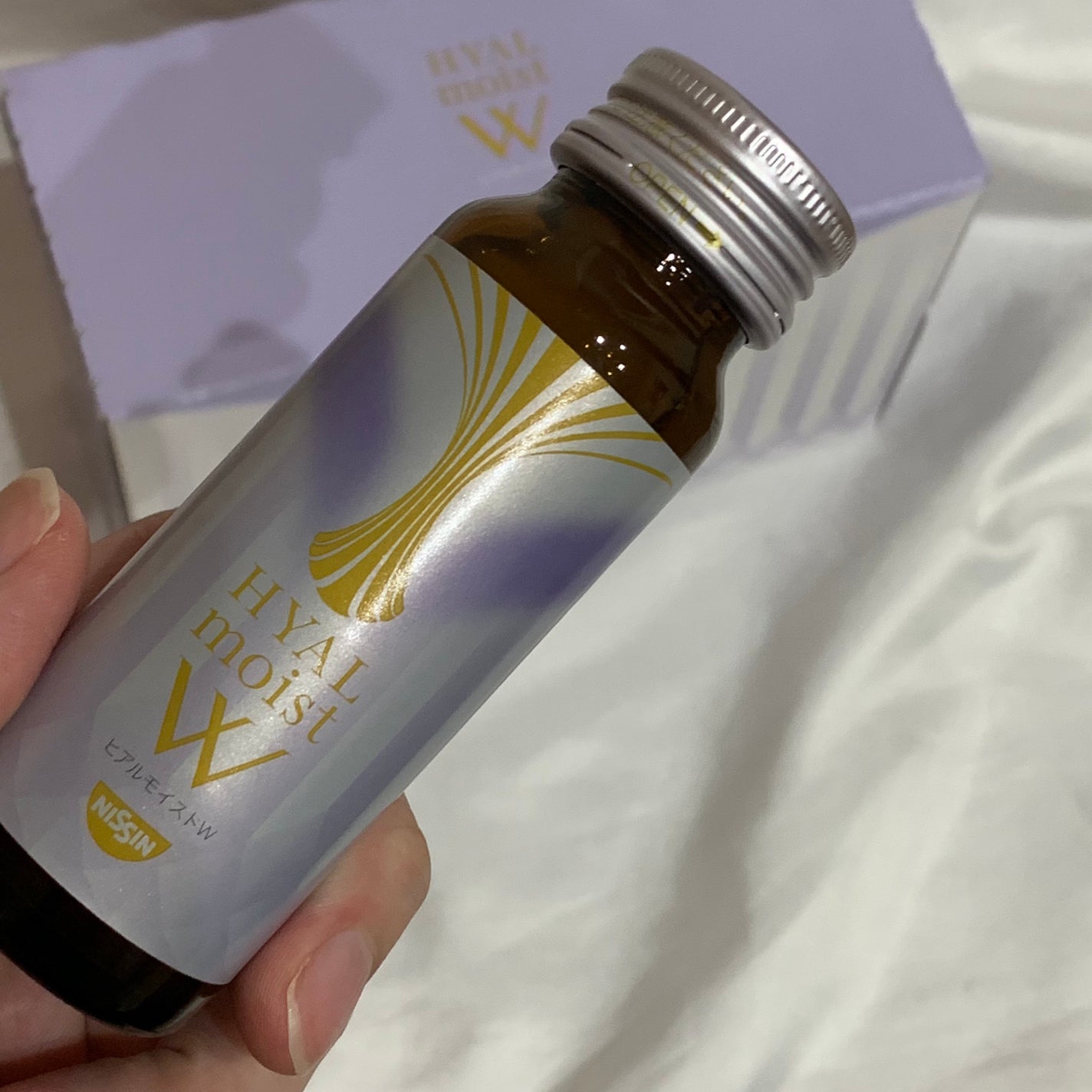 ヒアルモイスト W/日清食品/美容ドリンクを使ったクチコミ(3枚目)