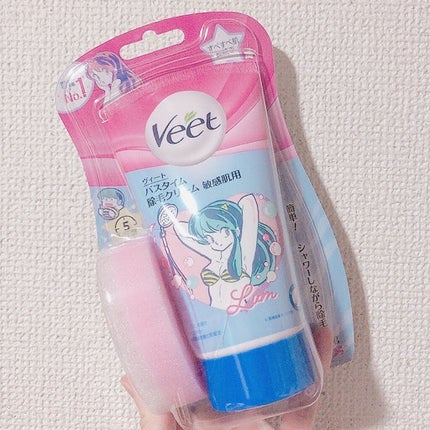 バスタイム除毛クリーム 敏感肌用/Veet/除毛クリームを使ったクチコミ(2枚目)