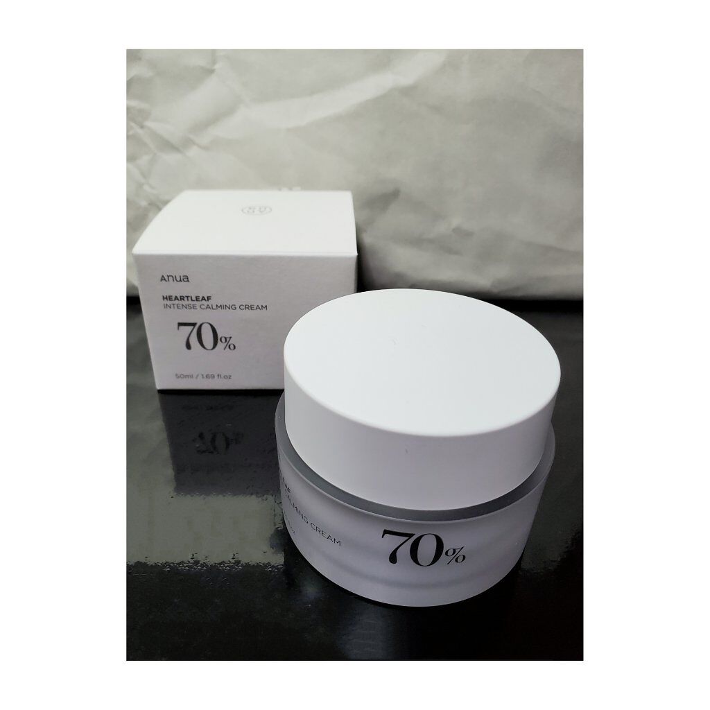 ドクダミ 70 インテンスカーミングクリーム/Anua/フェイスクリームを使ったクチコミ（1枚目）