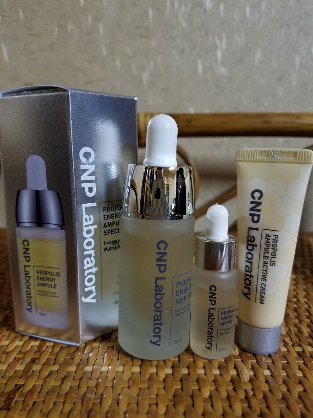 プロポリスアンプル アクティブクリーム/CNP Laboratory/フェイスクリームを使ったクチコミ（1枚目）