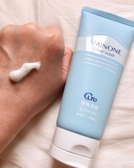アミノネクリアウォッシュ/Cure/洗顔フォームを使ったクチコミ(2枚目)