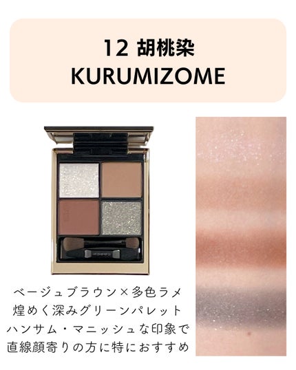 シグニチャー カラー アイズ/SUQQU/アイシャドウパレットを使ったクチコミ(8枚目)