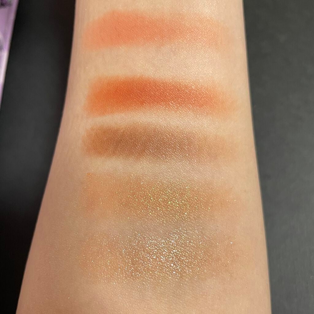 リトルエンジェル12色アイシャドウパレット/FlowerKnows/アイシャドウパレットを使ったクチコミ(4枚目)