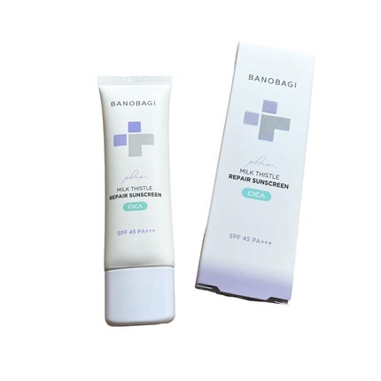 ミルクシスルリペアシカサンスクリーンプラス/BANOBAGI/日焼け止めミルクを使ったクチコミ(1枚目)