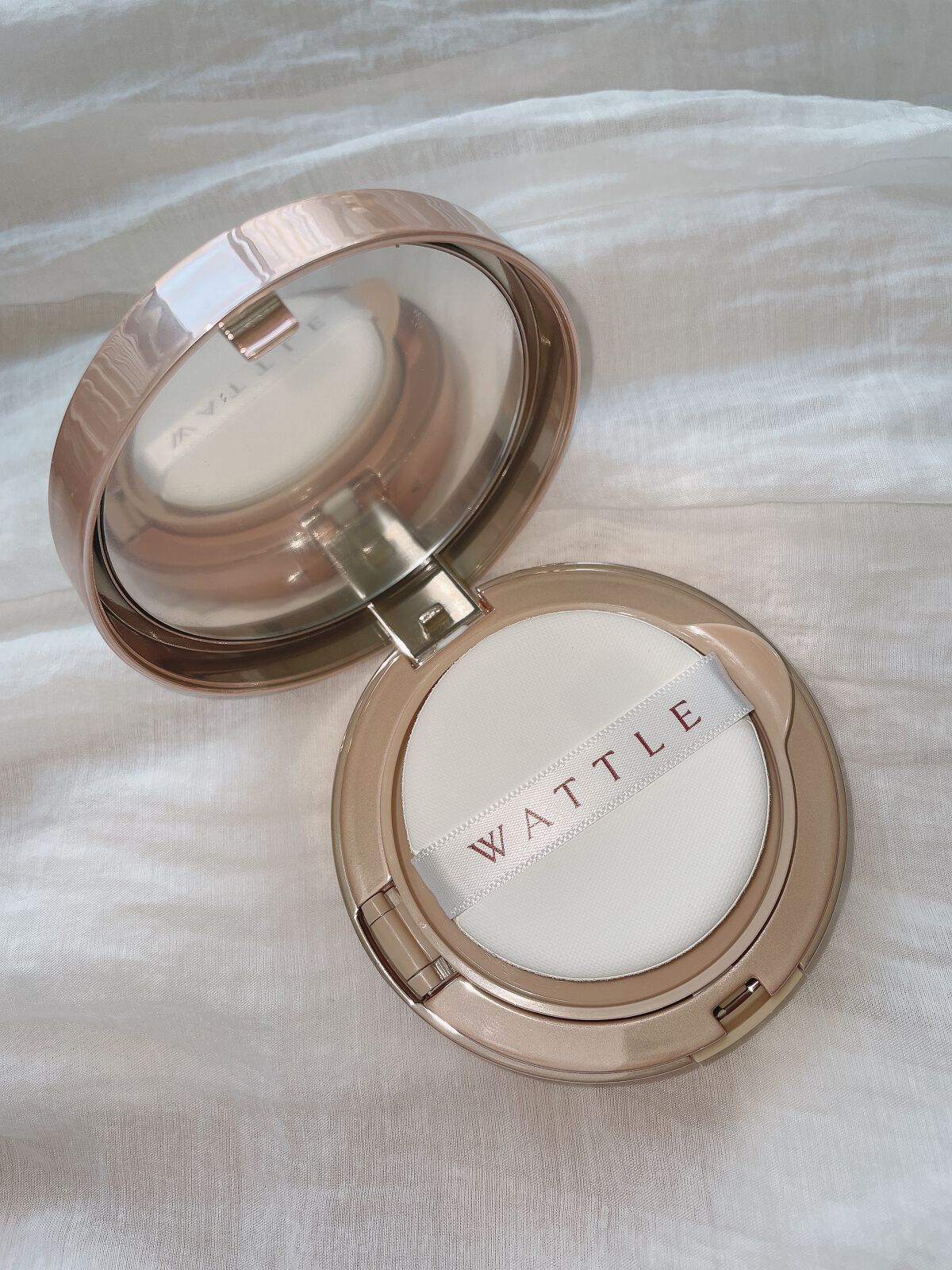 WATTLEクッションファンデーション/WATTLE/クッションファンデーションを使ったクチコミ(3枚目)