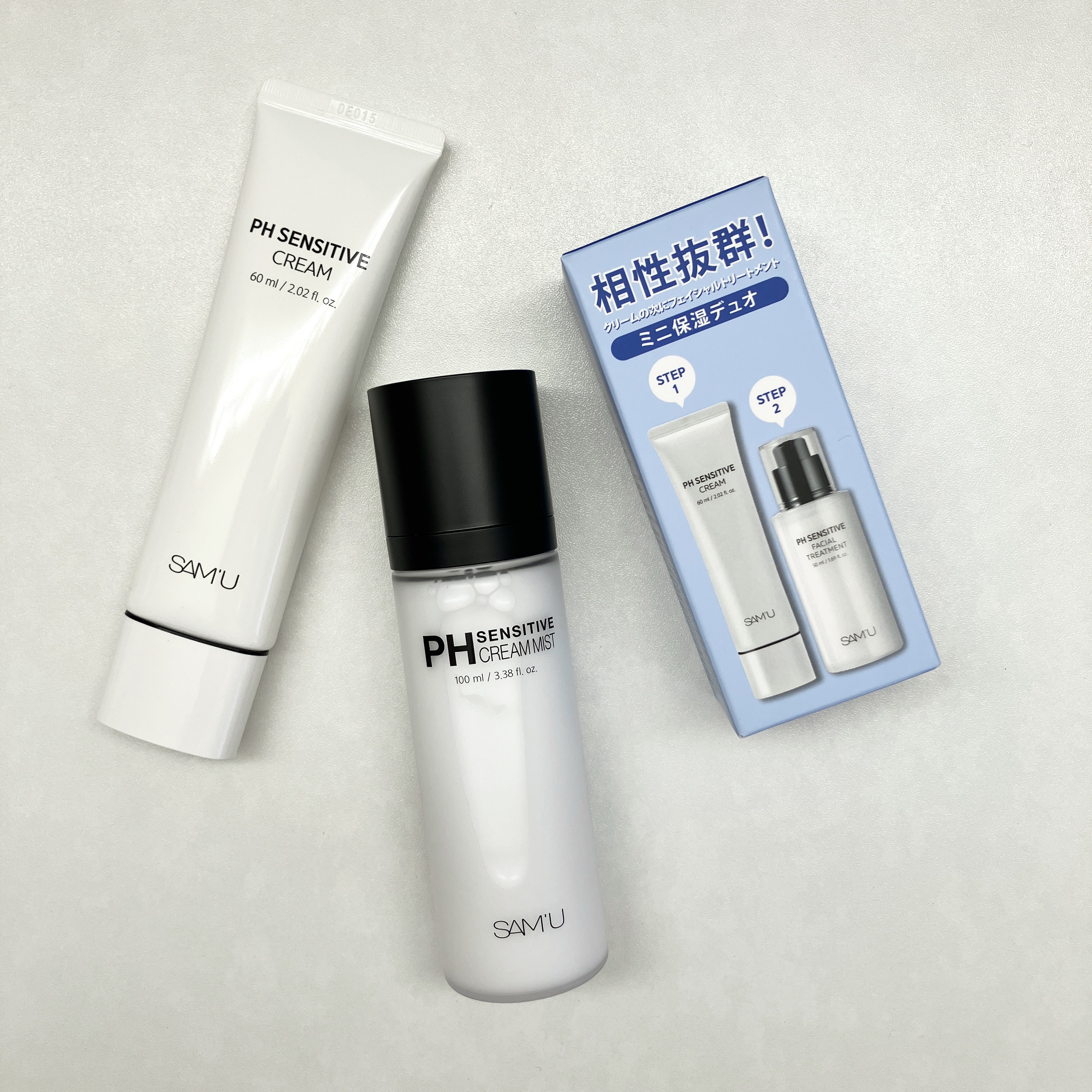 サミュ PHセンシティブデュオセット/SAM'U/スキンケアキットを使ったクチコミ（1枚目）