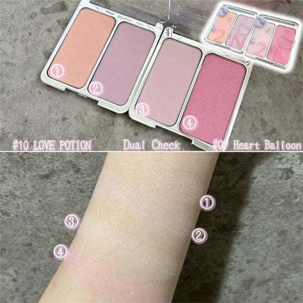 デュアルチーク/2aN/パウダーチークを使ったクチコミ(6枚目)