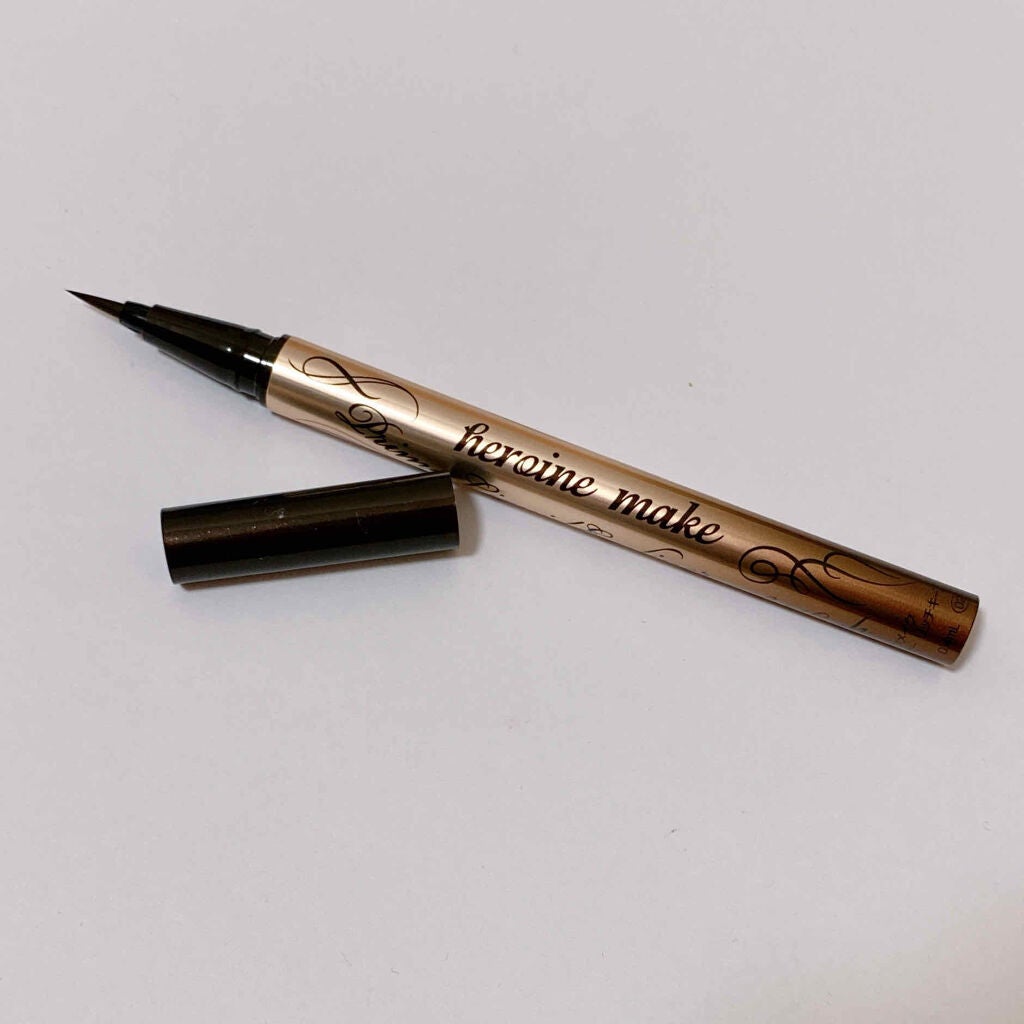 プライムリキッドアイライナー リッチキープ/ヒロインメイク/リキッドアイライナーを使ったクチコミ(1枚目)