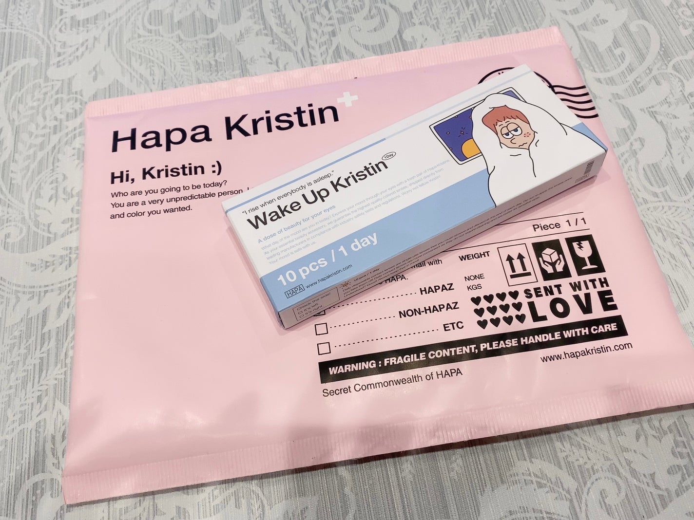 Wake Up Kristin/Hapa kristin/1ヶ月(1MONTH)カラコンを使ったクチコミ(1枚目)