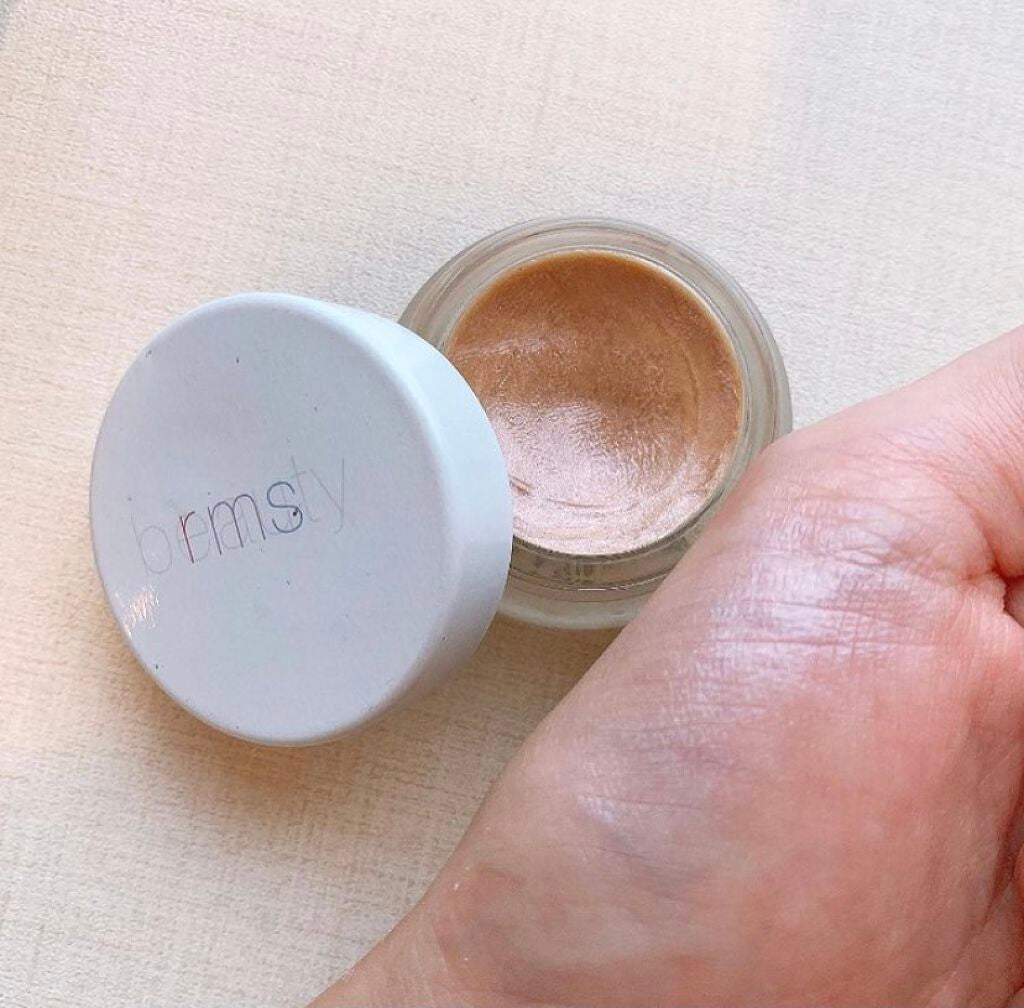 シャンパンローズルミナイザー/rms beauty/クリームハイライトを使ったクチコミ(4枚目)