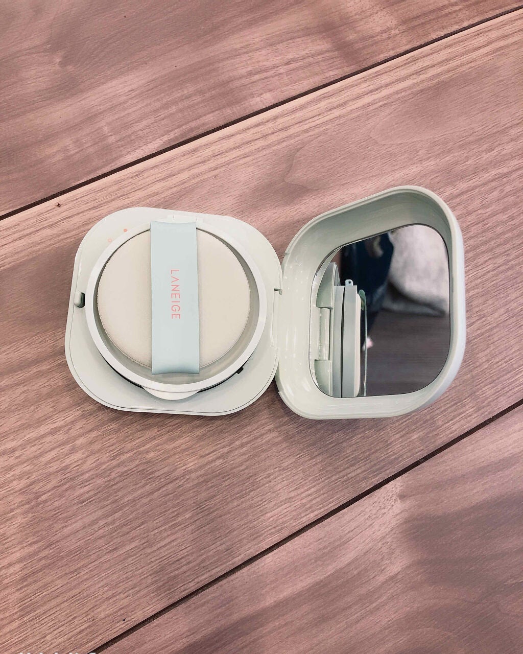 ネオクッション マット/LANEIGE/クッションファンデーションを使ったクチコミ(2枚目)