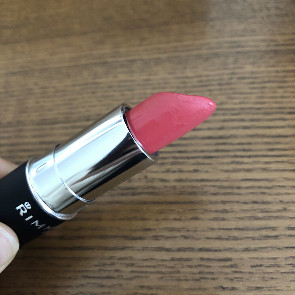 マシュマロルック リップスティック 033 ソフトコーラル/リンメル ロンドン/口紅を使ったクチコミ（2枚目）