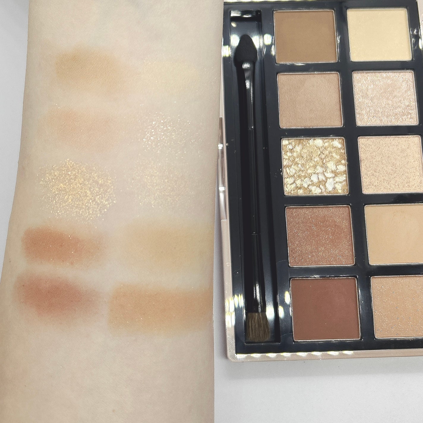 アイシャドウパレット10色/CARSLAN/アイシャドウパレットを使ったクチコミ(3枚目)