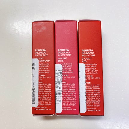 インク ムード マット ティント/PERIPERA/リップティントを使ったクチコミ(9枚目)
