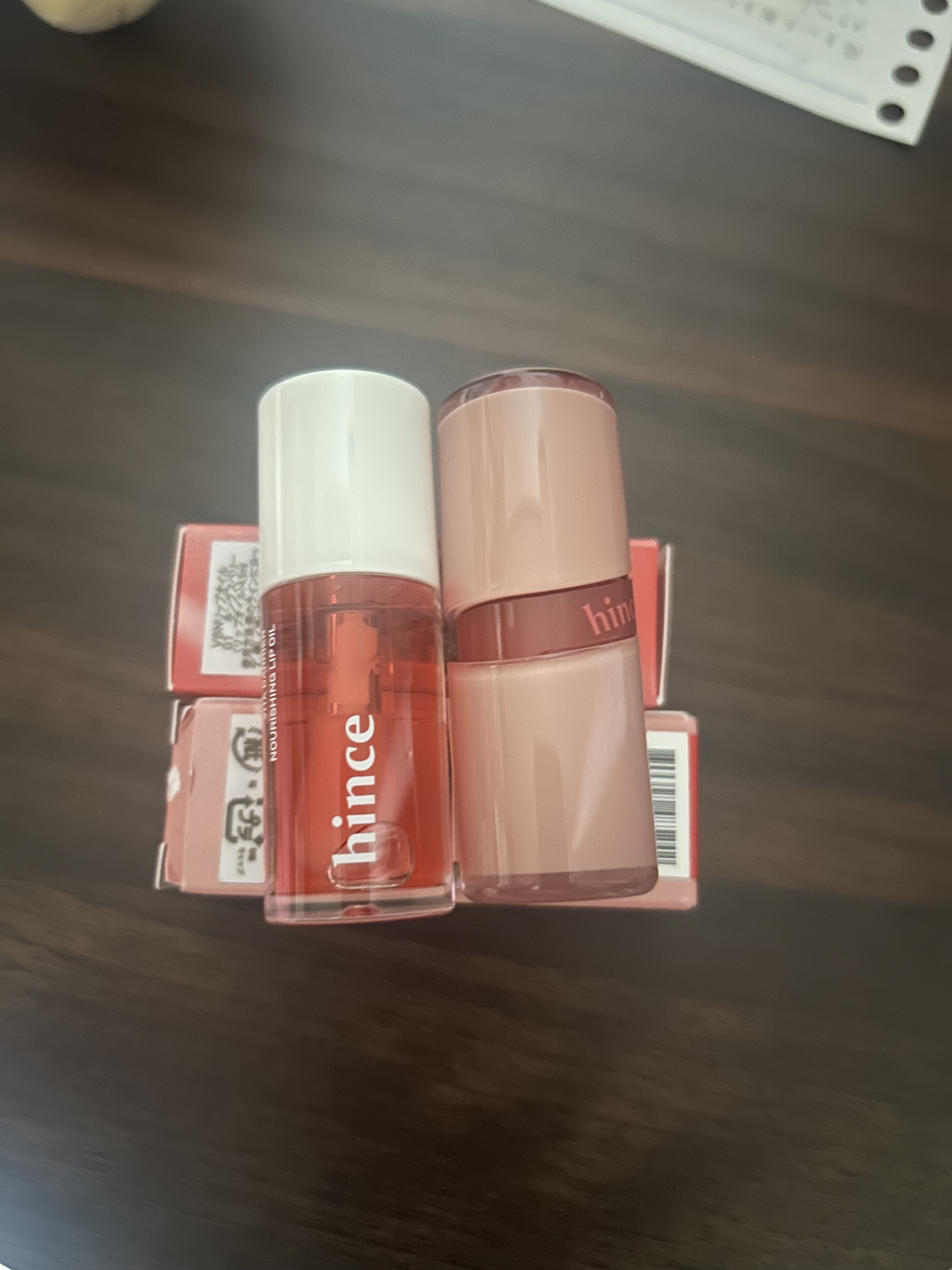 ロウグロウジェルティント R004 フィーバー/hince/リップティントを使ったクチコミ（1枚目）