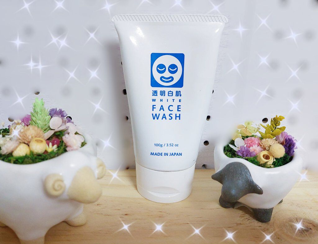 ホワイトフェイスウォッシュ/透明白肌/洗顔フォームを使ったクチコミ（1枚目）
