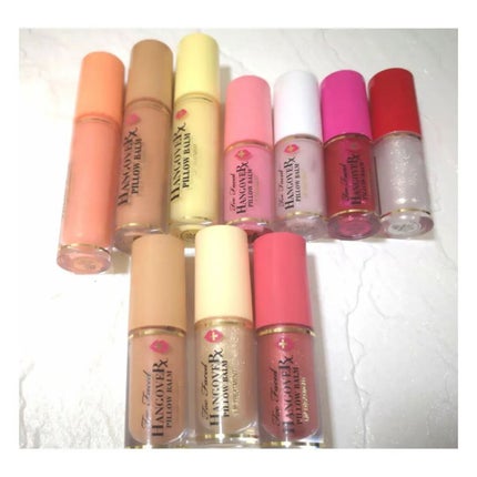トゥーフェイスドハングオーバーピローバームリップトリートメントセット/Too Faced/リップケアを使ったクチコミ(3枚目)