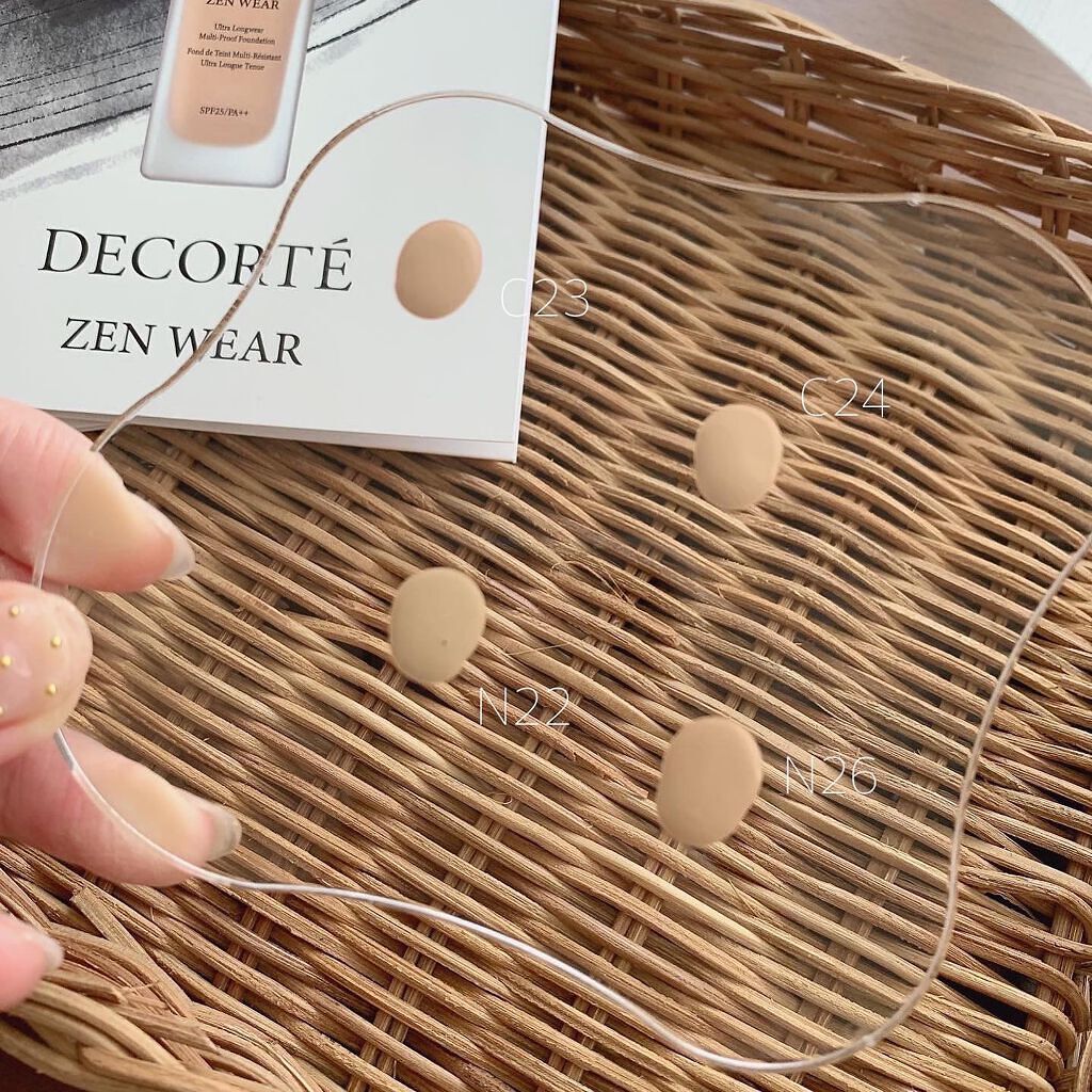 ゼン ウェア フルイド/DECORTÉ/リキッドファンデーションを使ったクチコミ（1枚目）