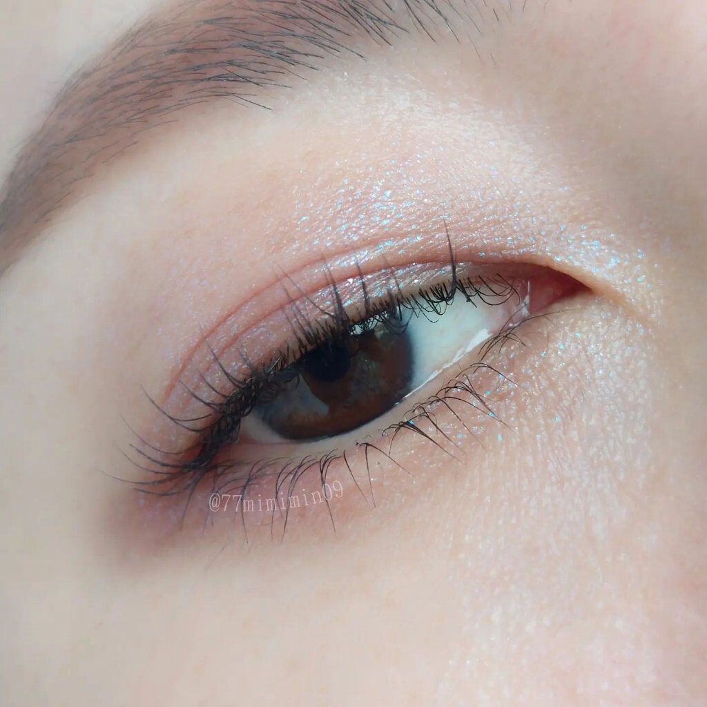 トーン タッチ アイズ 106 花氷 -HANAGOORI (限定)/SUQQU/単色アイシャドウを使ったクチコミ（2枚目）