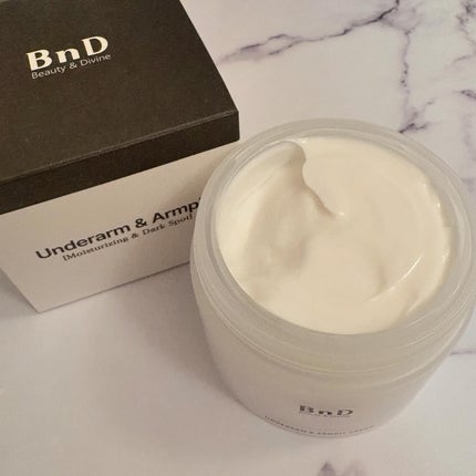BnDアンダーアームクリーム(ボディクリーム)/BnD/デリケートゾーンケアを使ったクチコミ(2枚目)